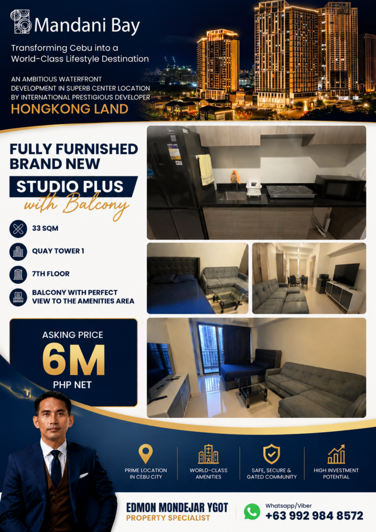 🌊 Own a piece of Cebu’s premier waterfront lifestyle community!