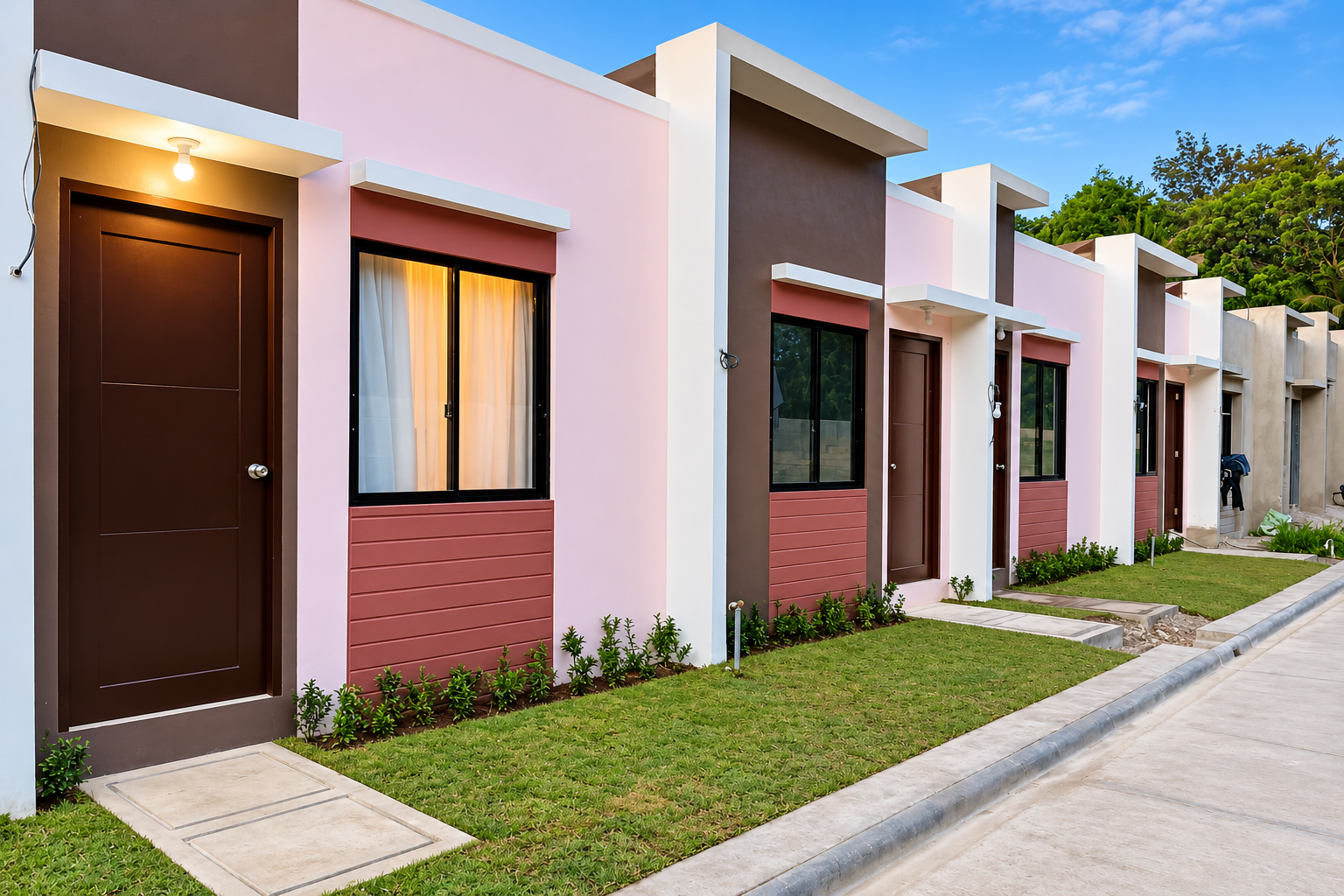 Modern Cebu house and lot exterior illustrating a deed of sale for lot